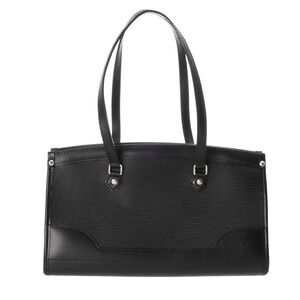 Louis Vuitton Epi Madeleine Noir Black Leather Handbag